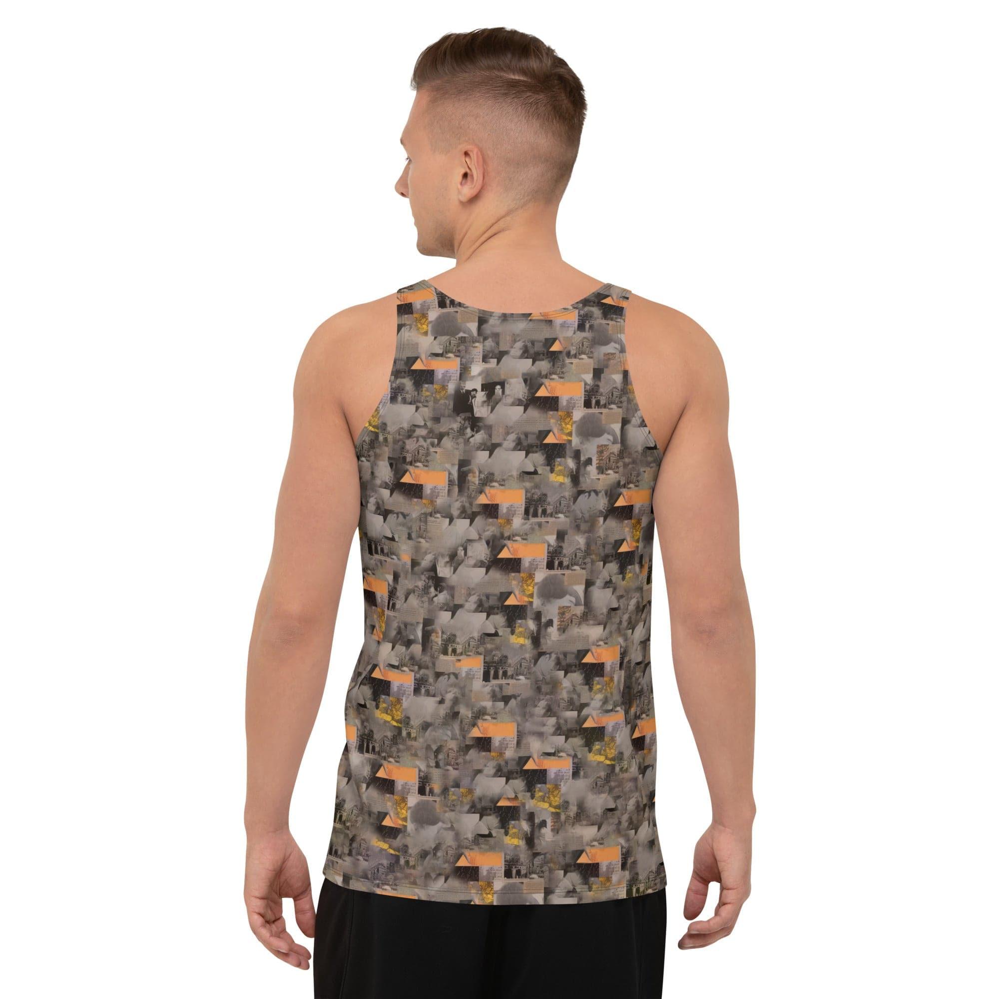 Electric Guitar Anthem Men's All-Over Print Tank Top - Beyond T-shirts