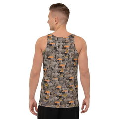 Electric Guitar Anthem Men's All-Over Print Tank Top - Beyond T-shirts