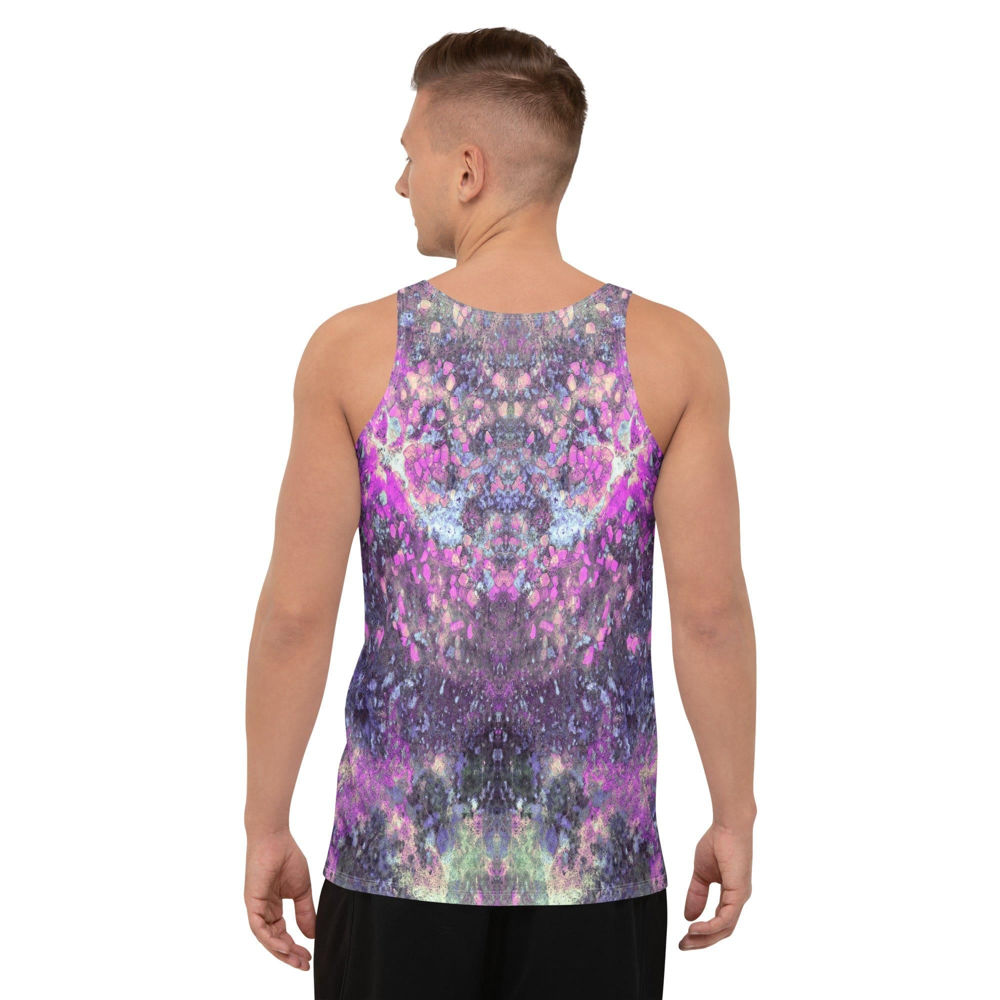 Coastal Currents Men's Natural Pattern Tank - Beyond T-shirts