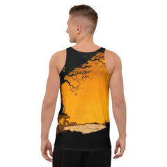 Groovy Music Vibes All-Over Print Tank Top - Beyond T-shirts