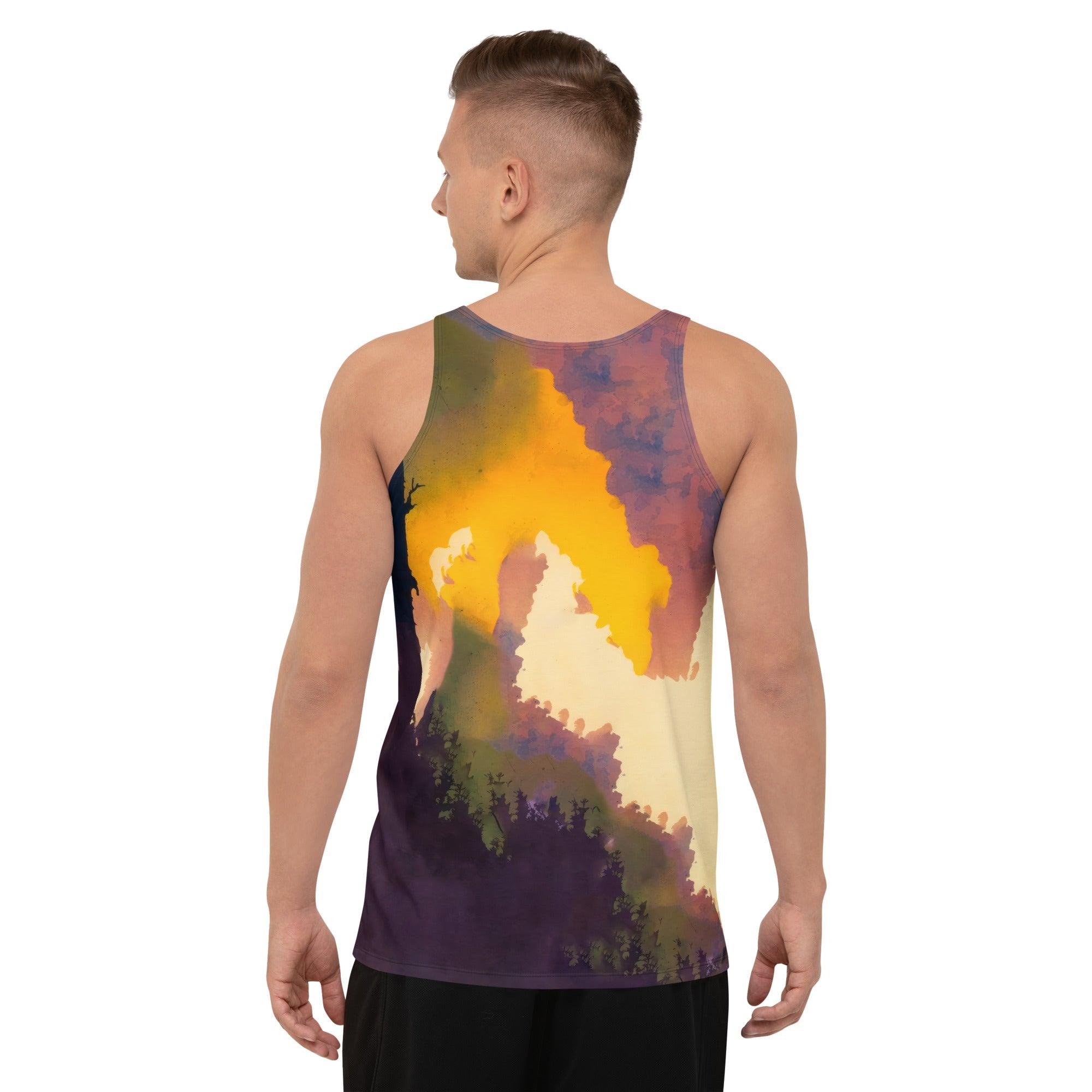 Drumbeat Pulse Men's Music Tank Top - Beyond T-shirts