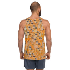 Percussion Pulse Men's All-Over Print Tank Top - Beyond T-shirts