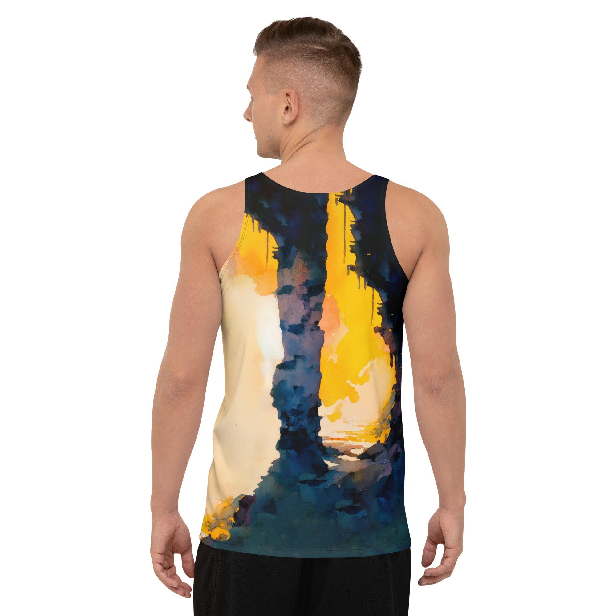 Saxophone Serenade Men's Tank Top - Beyond T-shirts