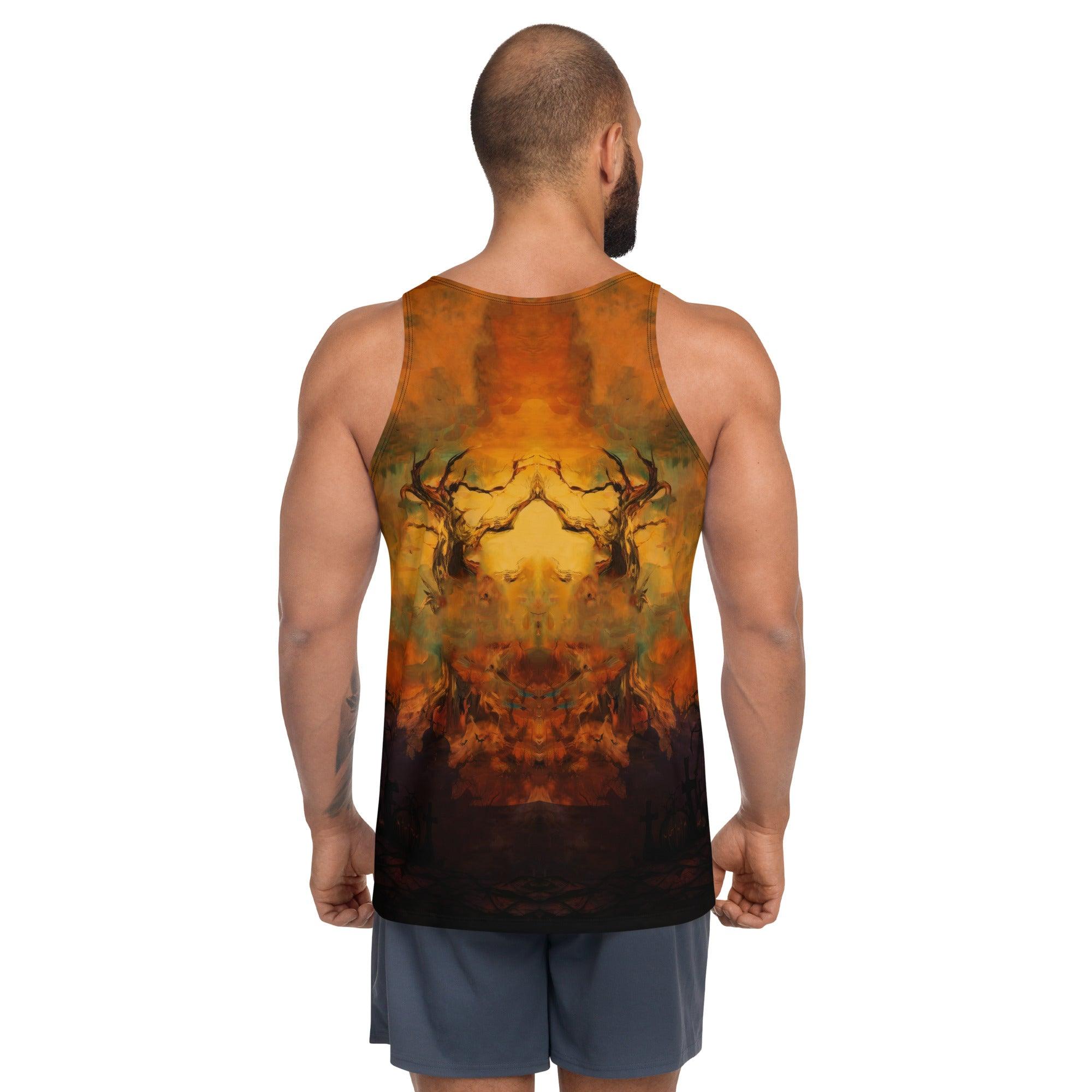 Creepy Crawlers Men's All-Over Print Halloween Tank - Beyond T-shirts