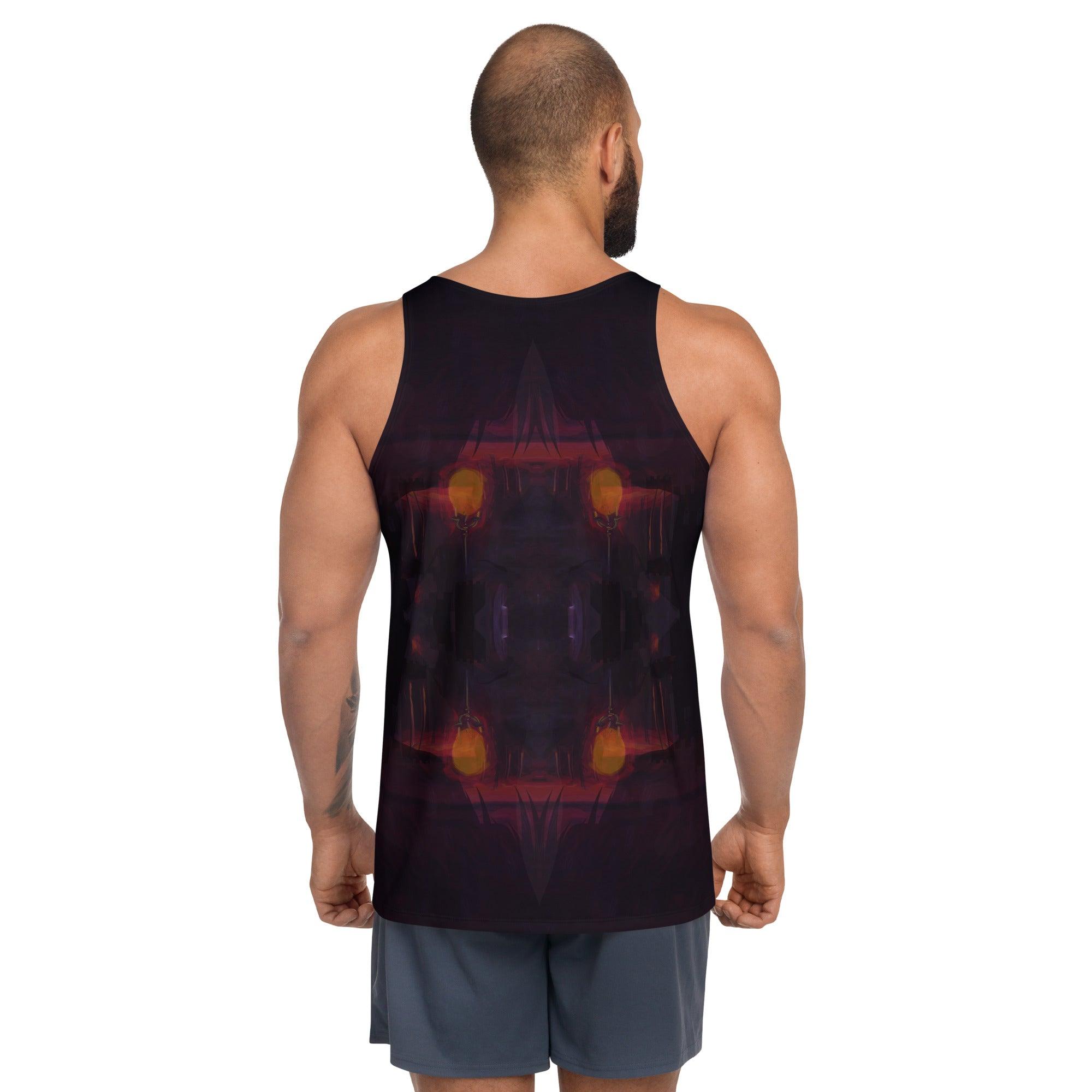 Zombie Apocalypse Survivor Men's Halloween Tank Top - Beyond T-shirts