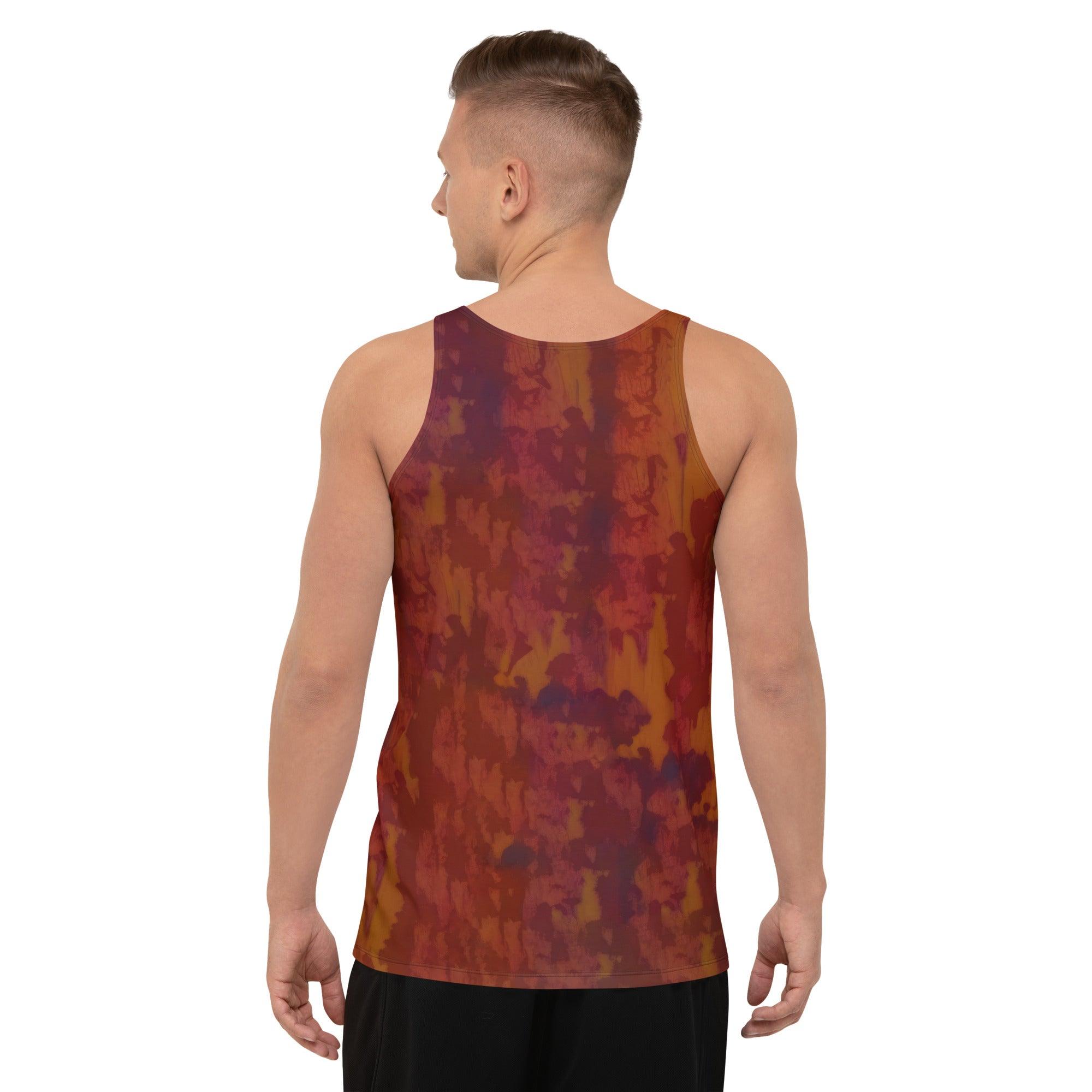 Jazzed Up Men's Tank - A Visual Ode to Music - Beyond T-shirts