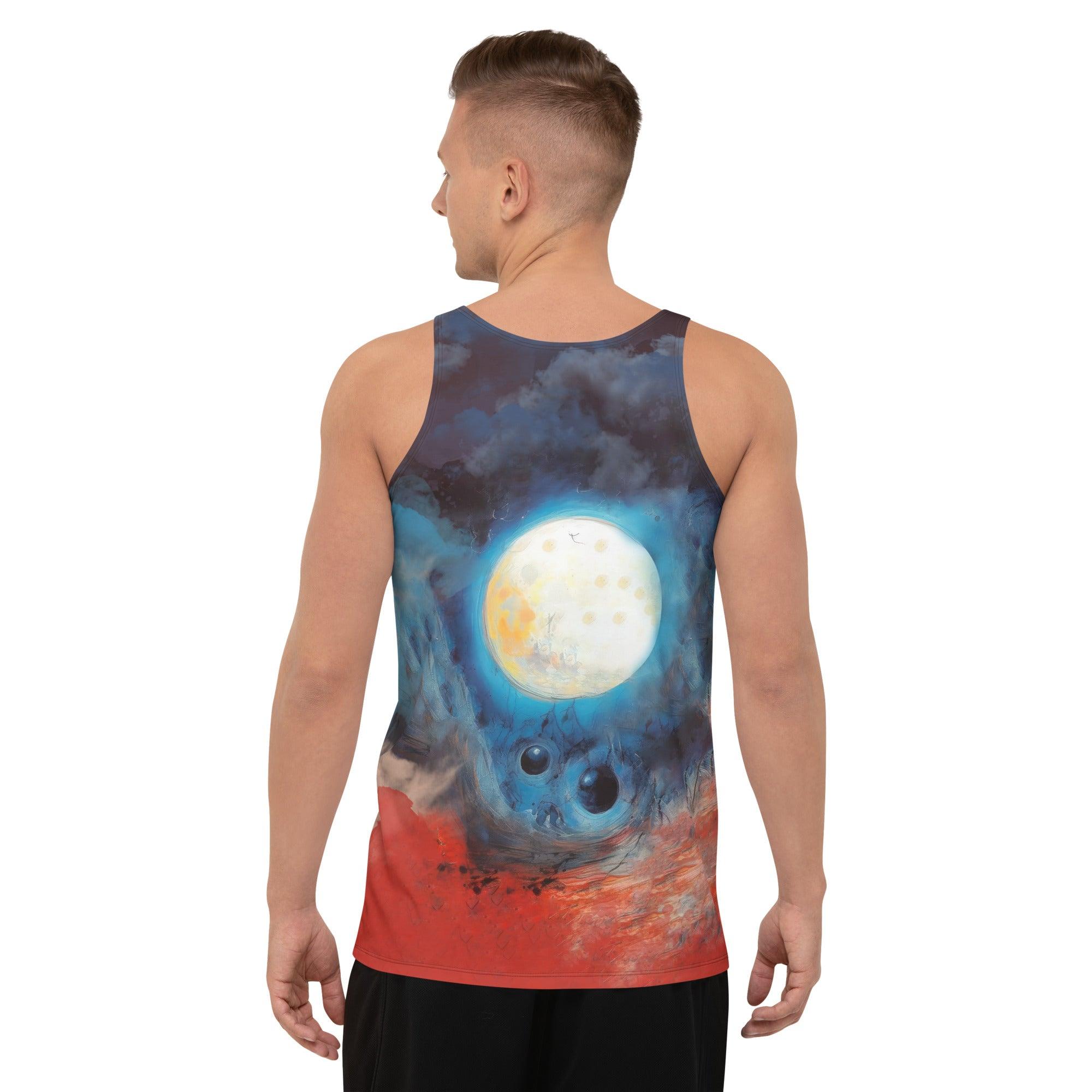 Gothic Elegance Men's All-Over Print Tank Top - Beyond T-shirts