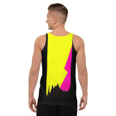 High-Fashion Extravaganza Men's All-Over Print Tank Top - Beyond T-shirts