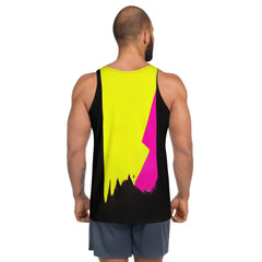 High-Fashion Extravaganza Men's All-Over Print Tank Top - Beyond T-shirts