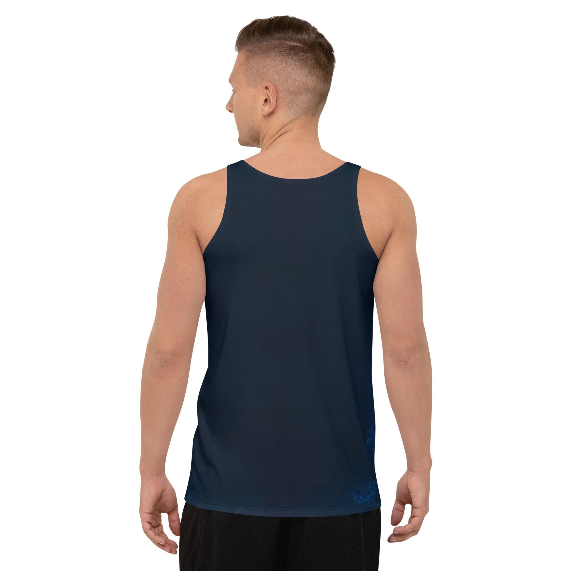 Futuristic Fashion Forward Men's All-Over Print Tank Top - Beyond T-shirts