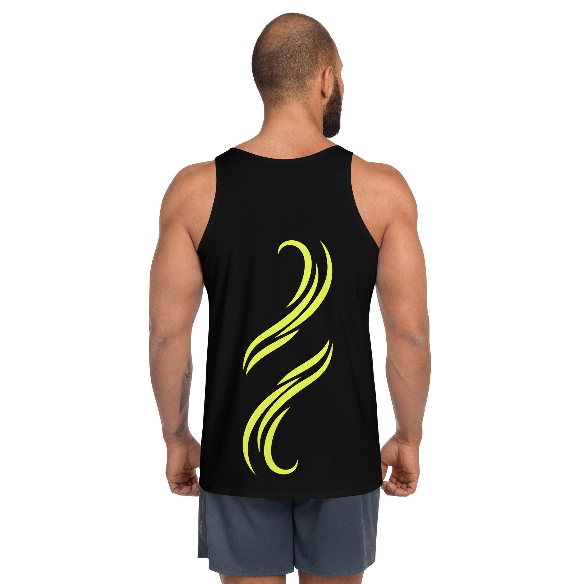 Abstract Art Fusion Men's All-Over Print Tank Top - Beyond T-shirts