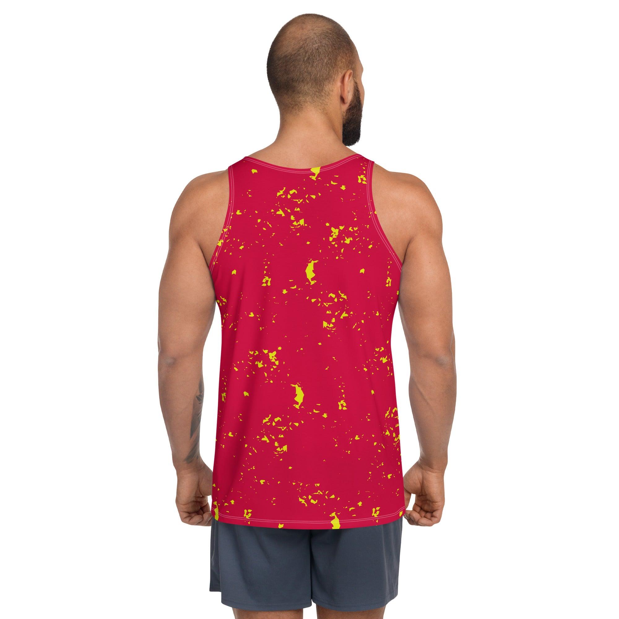 Urban Street Style Men's All-Over Print Tank Top - Beyond T-shirts