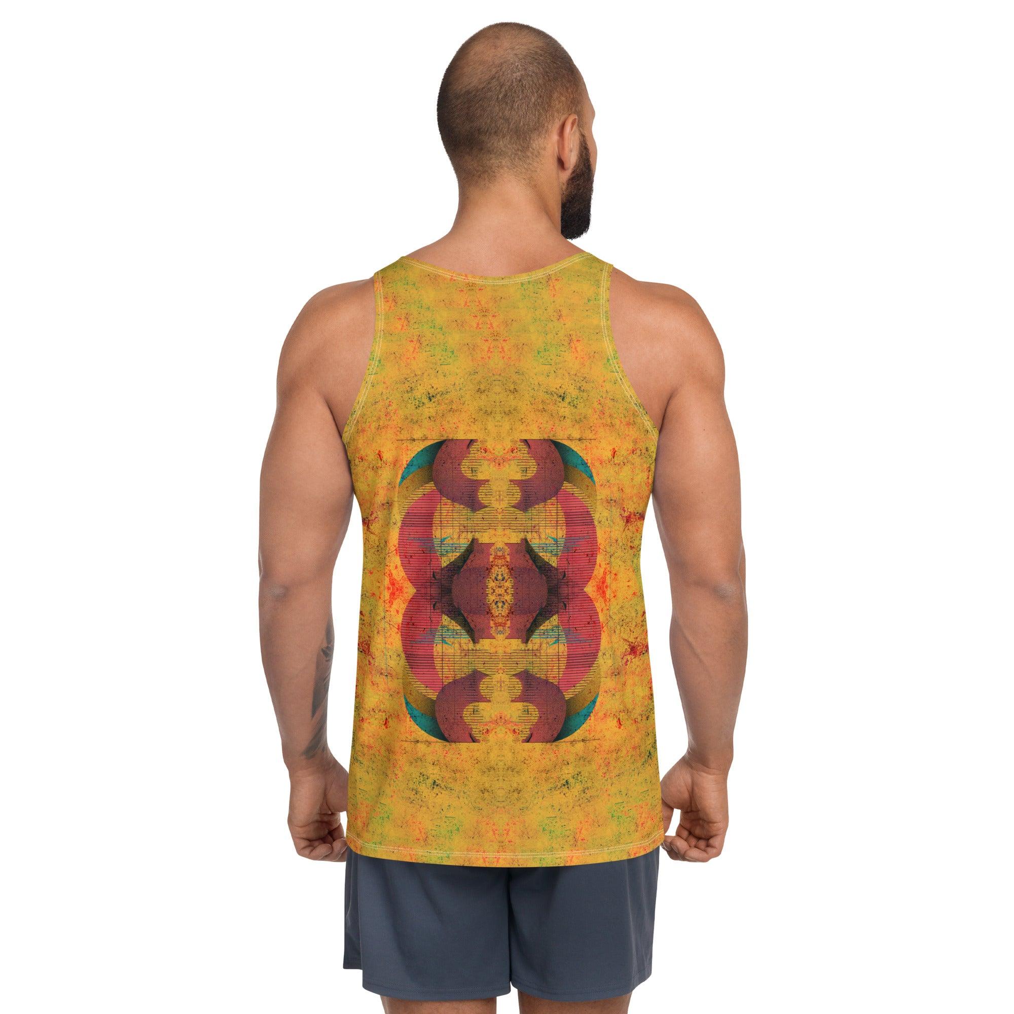 Watercolor Whimsy All-Over Print Men's Tank Top - Beyond T-shirts