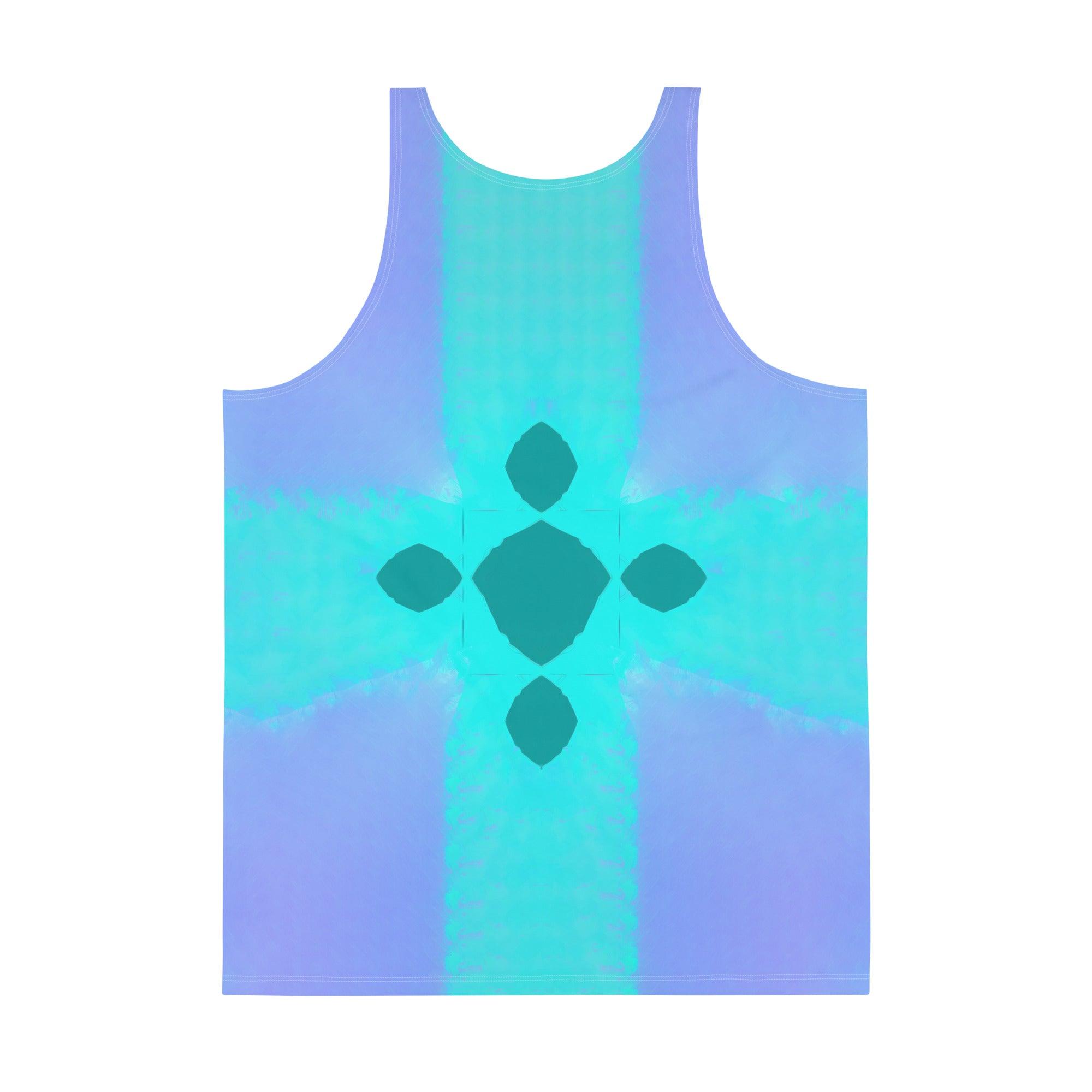 Street Style Canvas All-Over Print Men's Tank Top - Beyond T-shirts