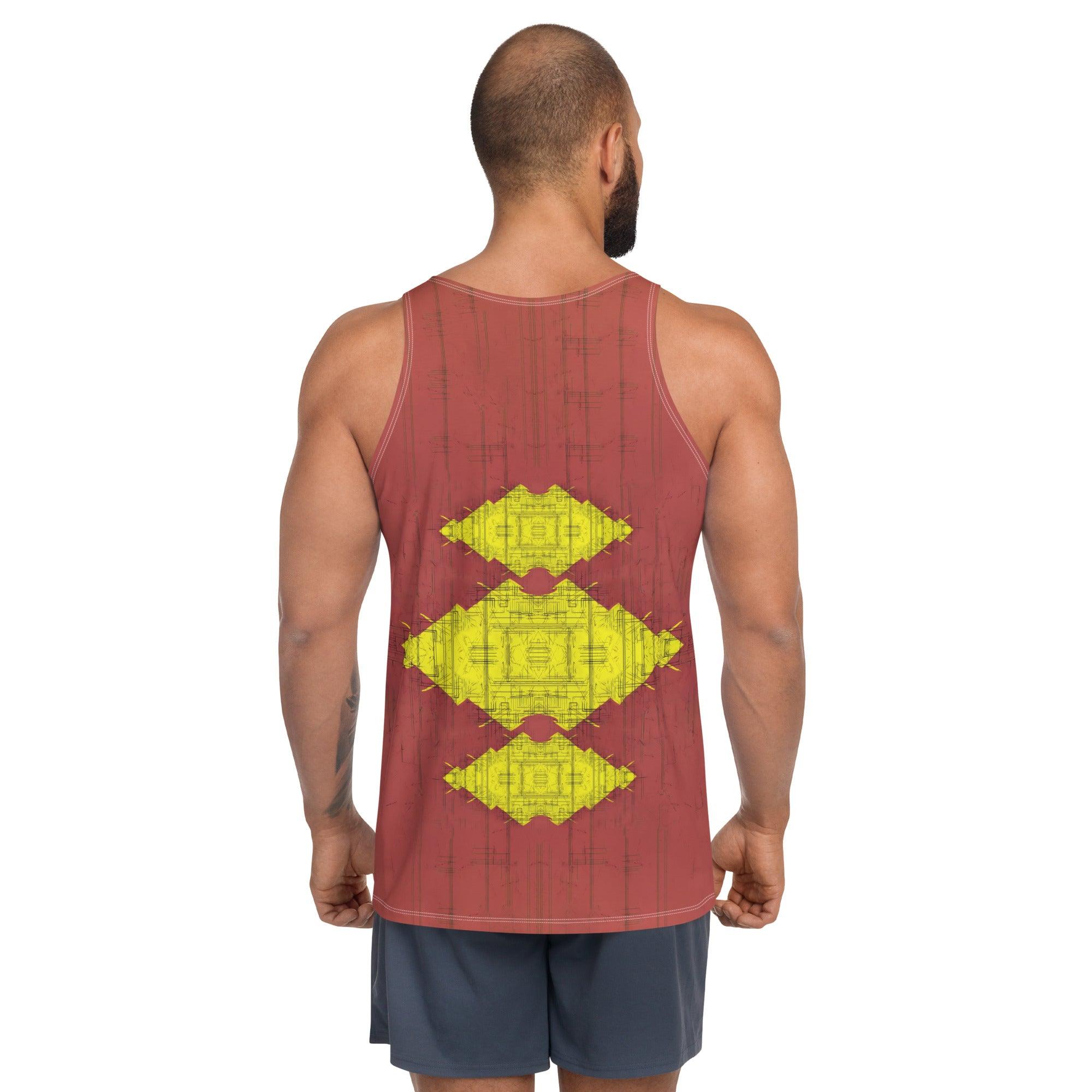 Retro Pop Vibes All-Over Print Men's Tank Top - Beyond T-shirts