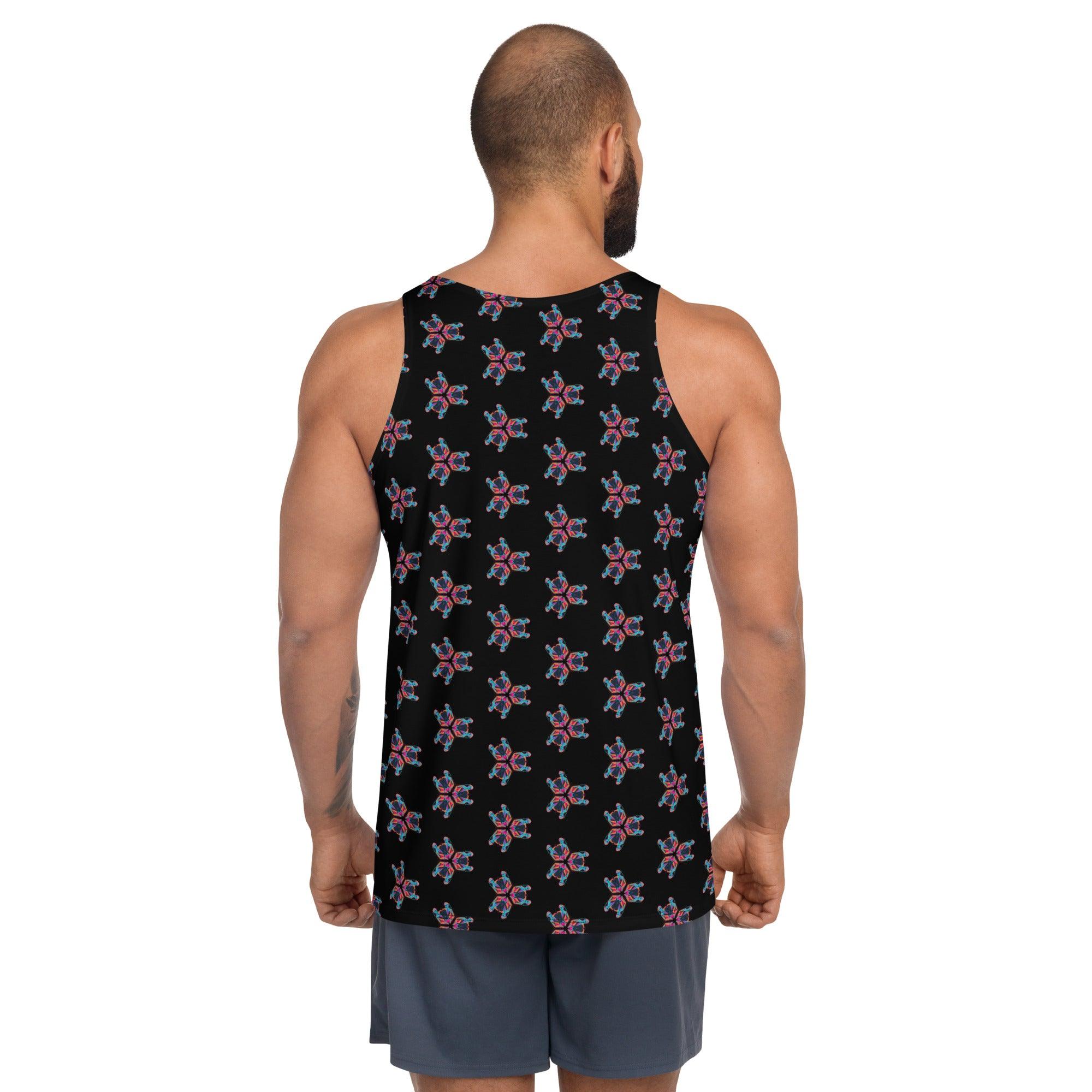 Geometric Glamour All-Over Print Men's Tank Top - Beyond T-shirts