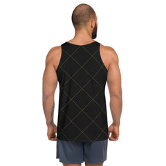 Vibrant Violin Virtuoso Men's Tank Top