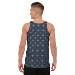 Classical Charm All-Over Print Men's Tank Top