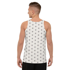 Monochrome Abstract Men's Tank Top