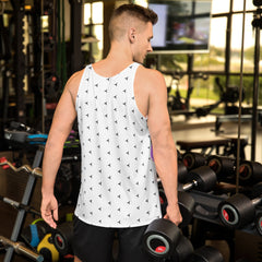 Subtle Gradient All-Over Print Men's Tank Top