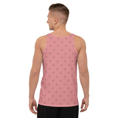 Minimalist Geode All-Over Print Men's Tank Top