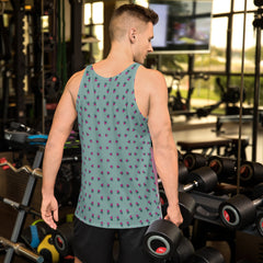 Cosmic Illusion All-Over Print Men's Tank Top