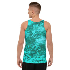 Vintage Patina All-Over Print Men's Tank Top