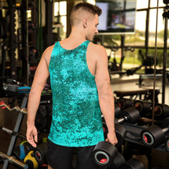 Vintage Patina All-Over Print Men's Tank Top