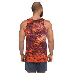 Rustic Elegance All-Over Print Men's Tank Top