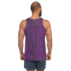 Silver Wave Men's Tank Top