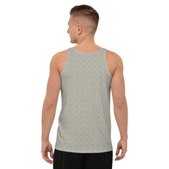 Linear Simplicity All-Over Print Men's Tank Top