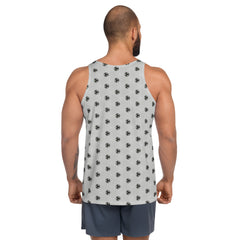 Tranquil Shadows Minimalist Abstract Men's Tank Top