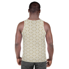 Abstract Elegance Minimalist Men's Tank Top