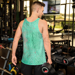 Jacquard Opulence Texture Men's Tank Top