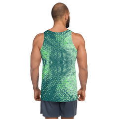 Waffle Weave Texture Men's Tank Top