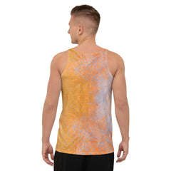 Jacquard Elegance Texture Men's Tank Top