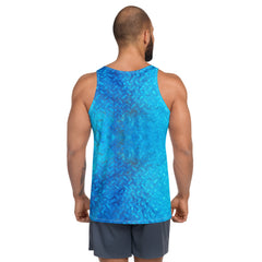 Bamboo Bliss Texture Men's Tank Top