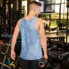 Velvet Wave Texture Men's Tank Top