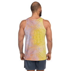 Cashmere Comfort Texture Men's Tank Top