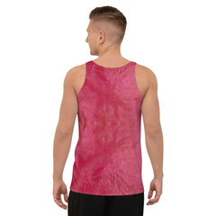 Velour Allure Texture Men's Tank Top