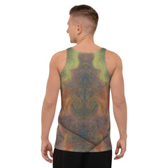 Safari Explorer Elephant All-Over Print Men's Tank Top