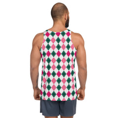 Diamond Dreamscape All-Over Print Men's Tank Top