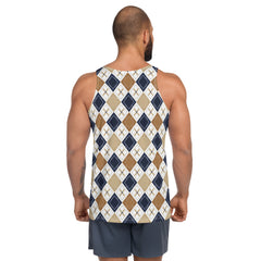 Luminous Diamonds All-Over Print Men's Tank Top