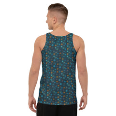 Whimsical Fox Trot Men's Tank Top