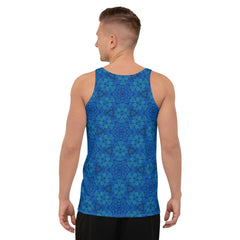 Dapper Deer Gentleman All-Over Print Men's Tank Top