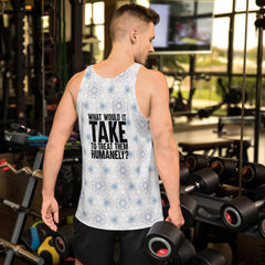 Whimsical Whale Dancer All-Over Print Men's Tank Top
