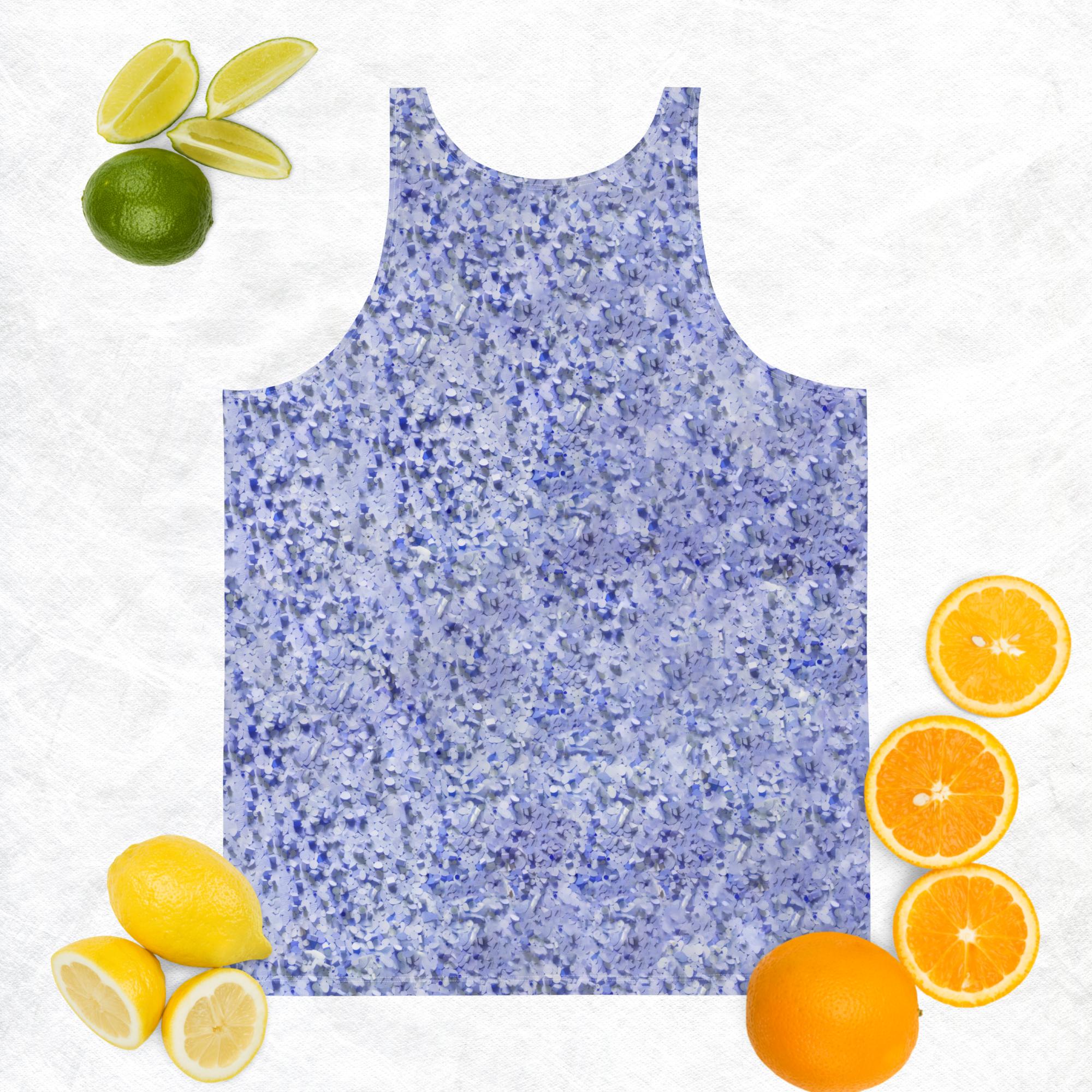 Close-up of Bassline Groove Tank Top fabric