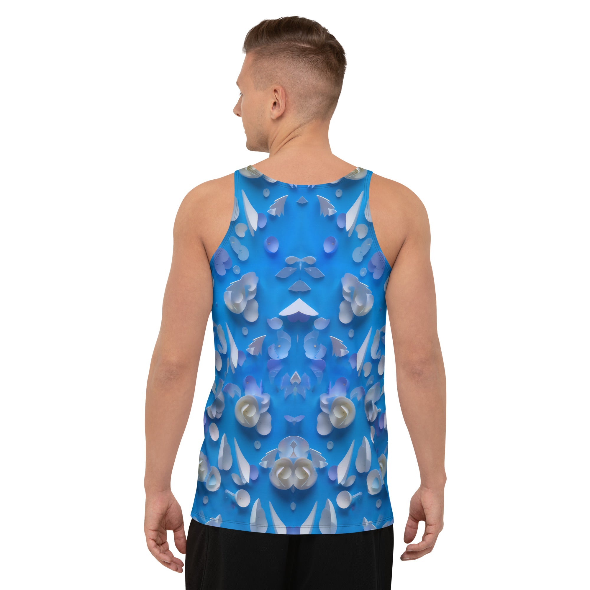 Back view of Dubstep Impact Men's Tank Top