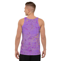 Colorful Texture Men's Tank Top for a Bold Fashion Statement