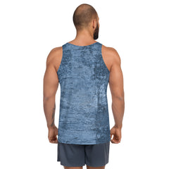 Men's Tank Top with Colorful Abstract Patterns